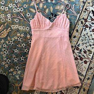 Like New Hello Molly Pink Mini Dress